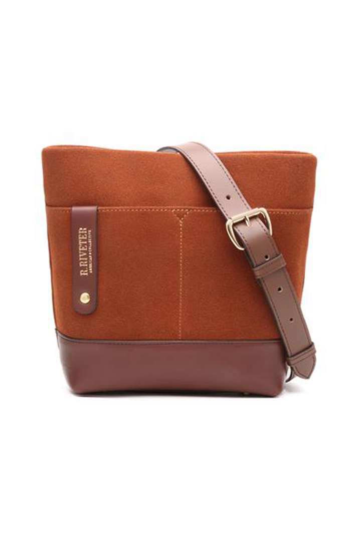 Betsy | Rust Suede + Brown (Pre-Order)