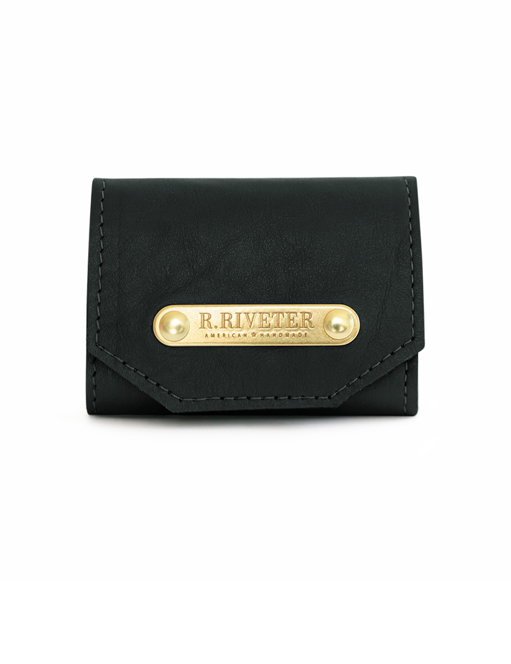 1964 Mini Wallet | Black Leather