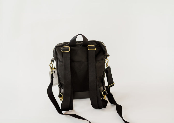 Corbin | Black Nylon + Leather
