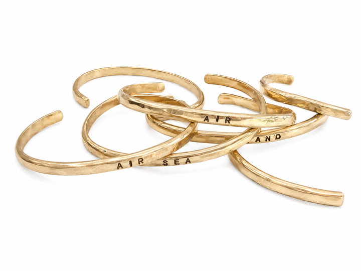 Land | Brass Cuff Bracelet