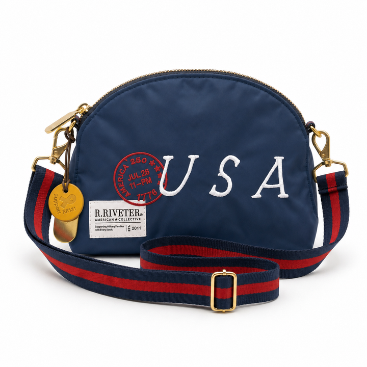 Hopper | USA 250 Navy Nylon | Red and Navy Strap