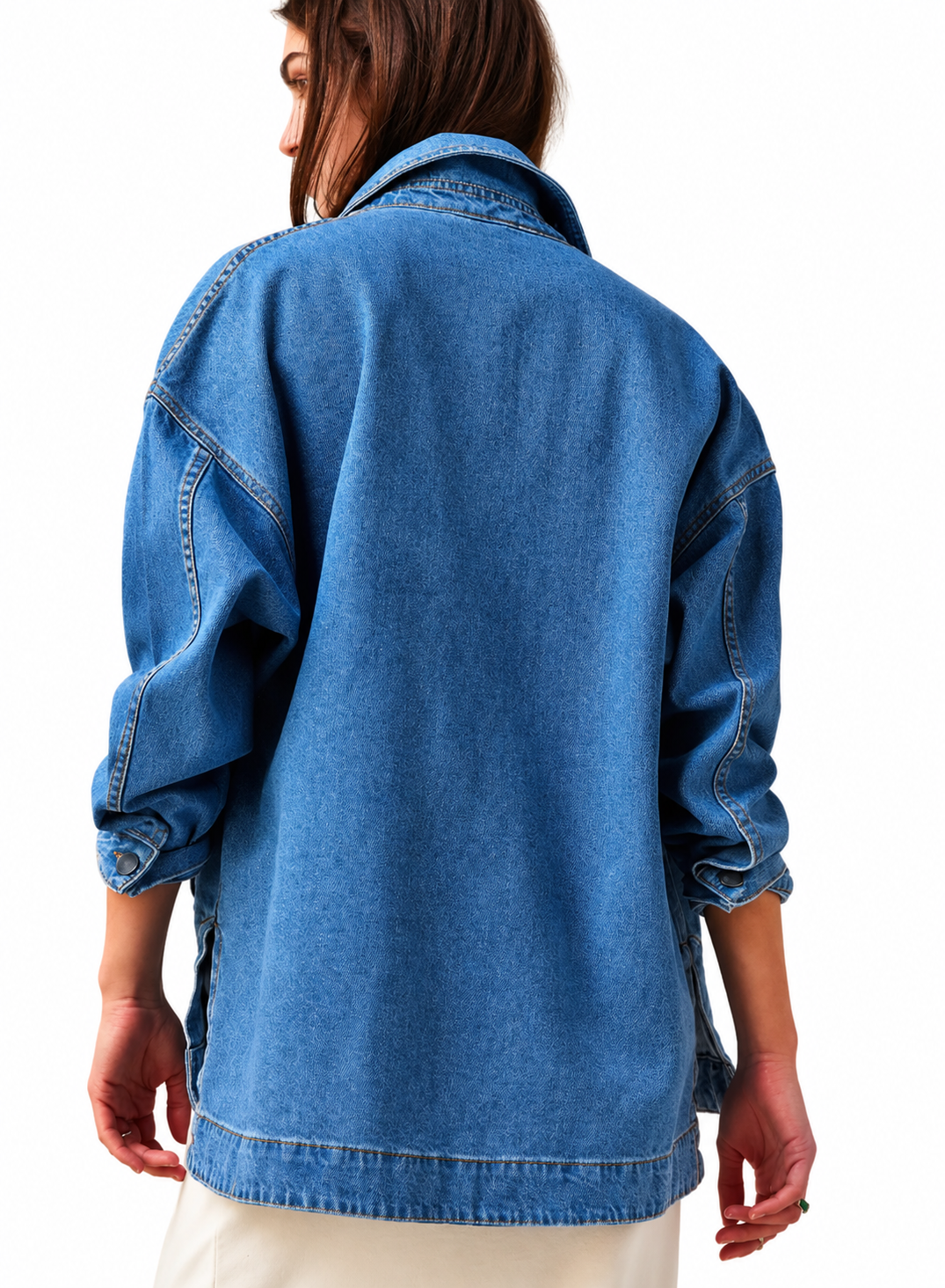 Denim Jacket Light Wash | Fight Like Rosie