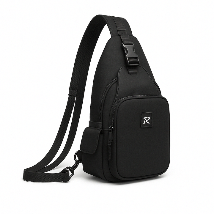 Lorene Sling Backpack | Reveille Black Nylon