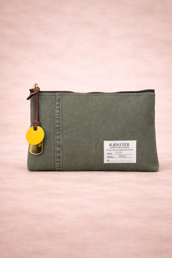 Zipper Pouch | Heirloom "Your Materials, Your Story"