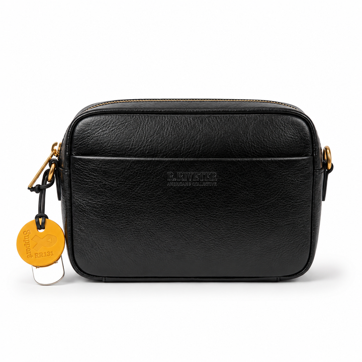 Jane | Patent Black Leather