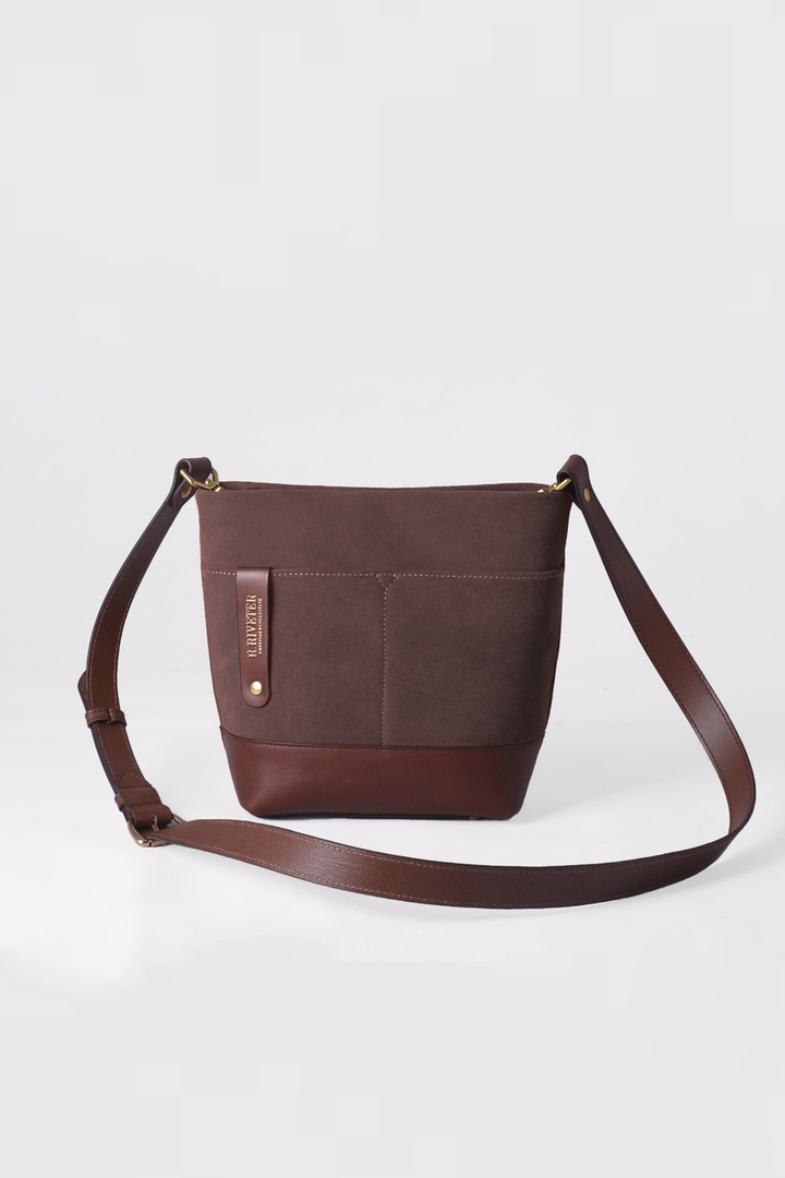 Betsy | Coffee Suede + Brown (Pre-Order)