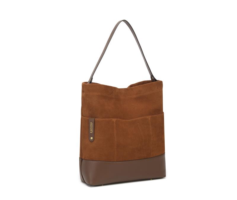 Doyle | Rust Suede + Saddle Brown