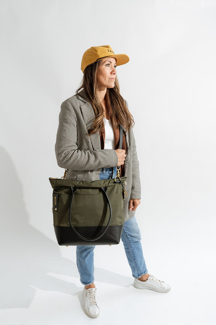Williams | Fatigue Nylon + Black Leather