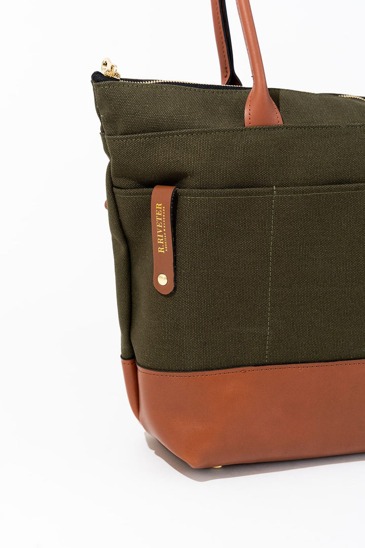 Williams | Signature Fatigue Canvas + Tan Leather