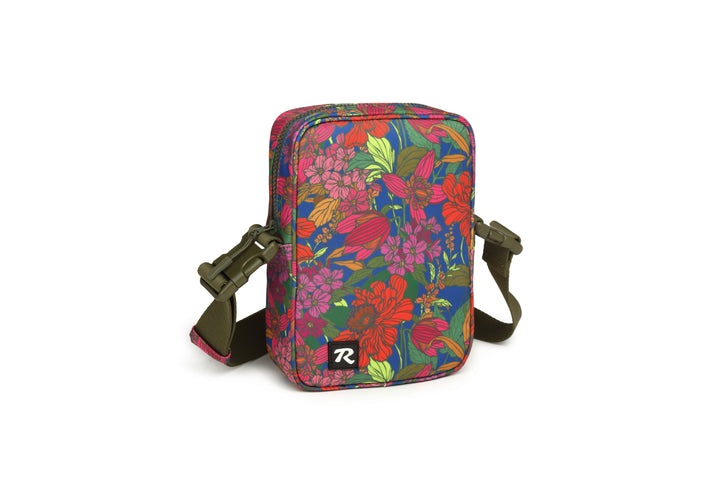 Martha  | Bold blooms + Webbed Strap