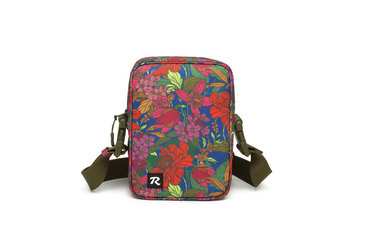 Martha  | Bold blooms + Webbed Strap