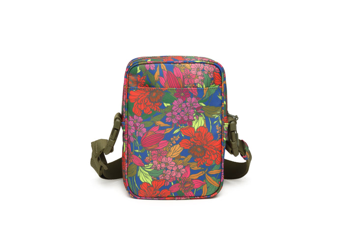 Martha  | Bold blooms + Webbed Strap