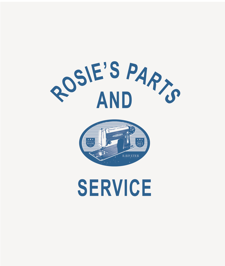 T Shirt | Vintage Natural Rosie's Crew Neck