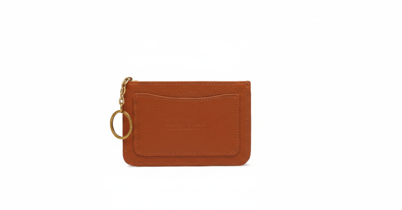 Victoria ID Card Case | Brown Leather