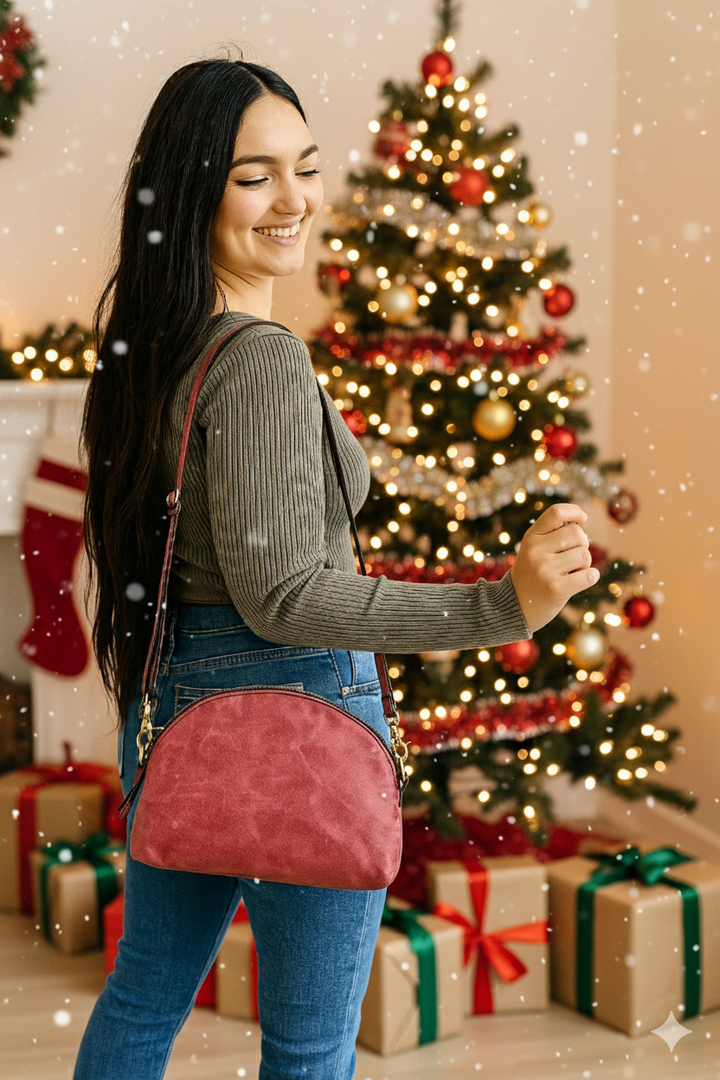 Hopper| Pink Leather