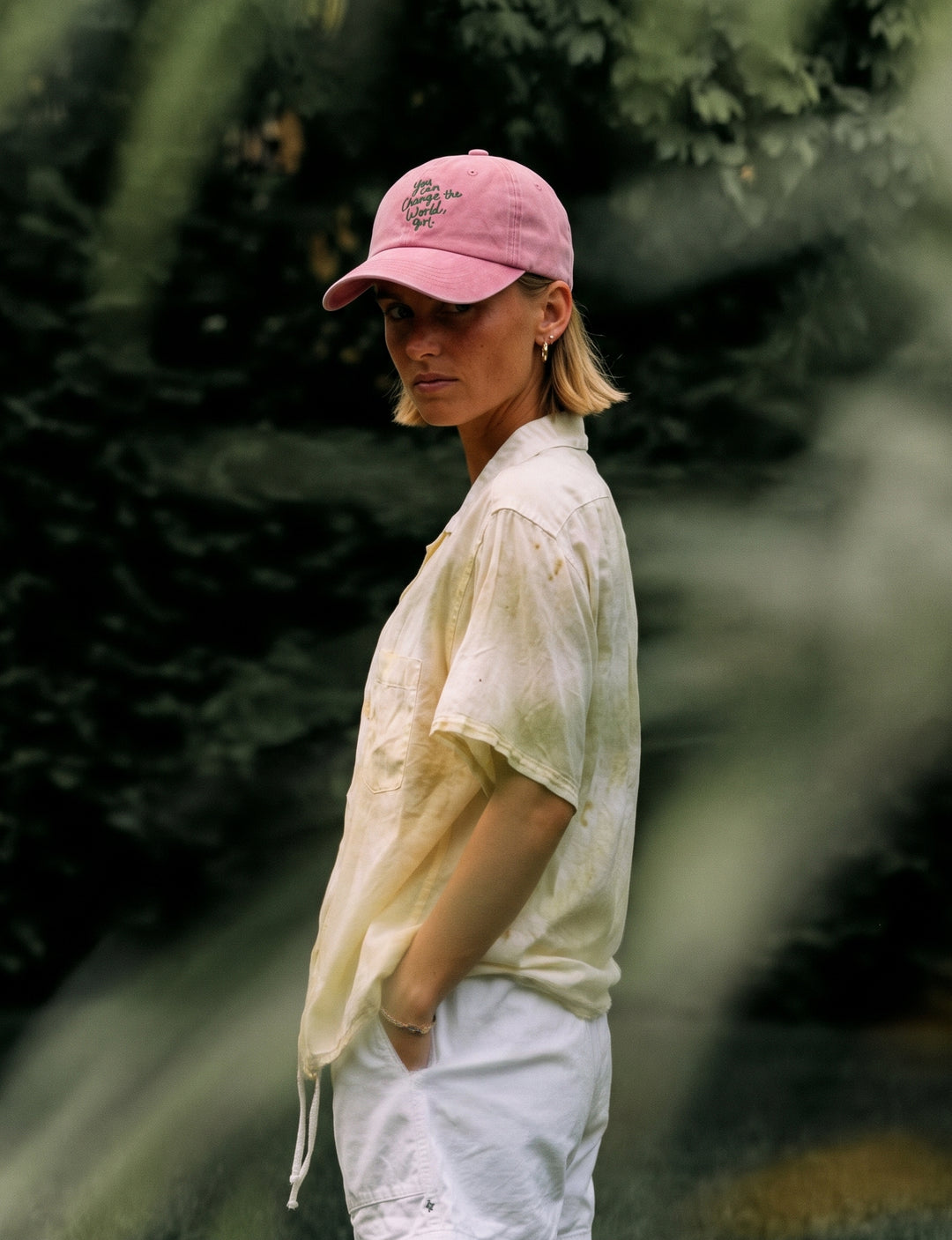 Baseball Hat | Pink Washed "Fight Like Rosie"