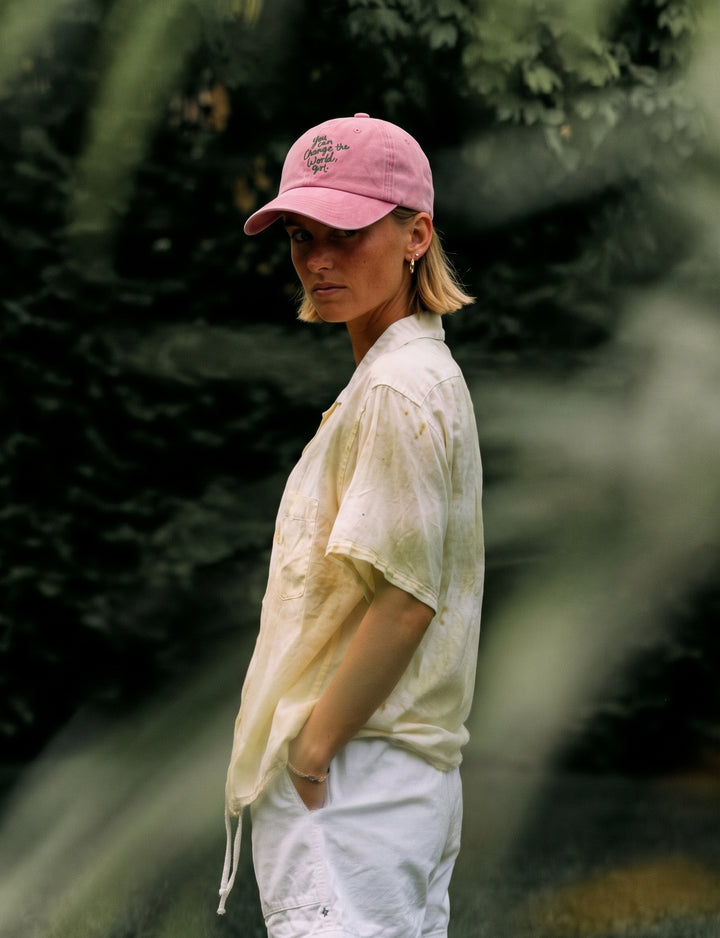 Baseball Hat | Pink Washed "Fight Like Rosie"