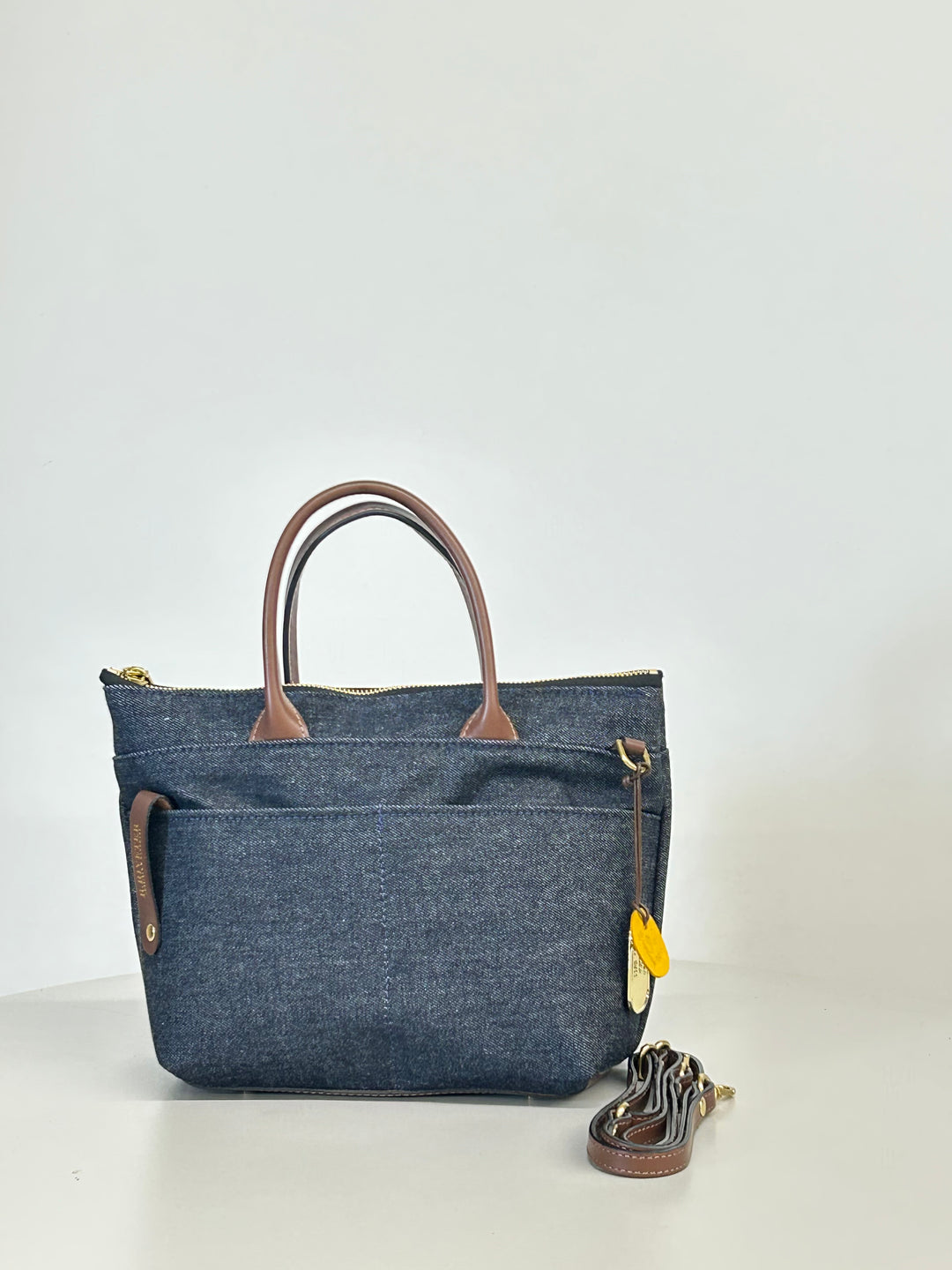 Dot | Special Edition Denim  + Brown Leather