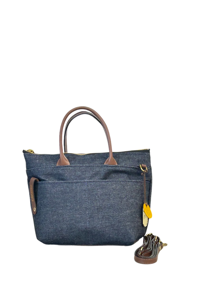 Dot | Special Edition Denim  + Brown Leather