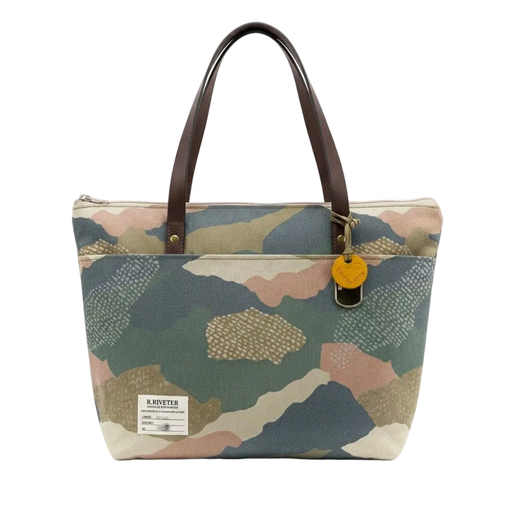 Ada Tote | Artist Drive Camo + Brown
