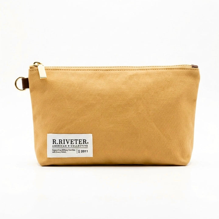 Lucy Large Zipper Pouch | Support the Troops Collection