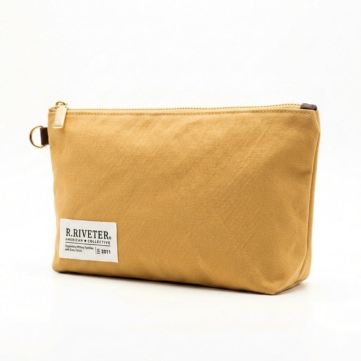 Lucy Large Zipper Pouch | Support the Troops Collection