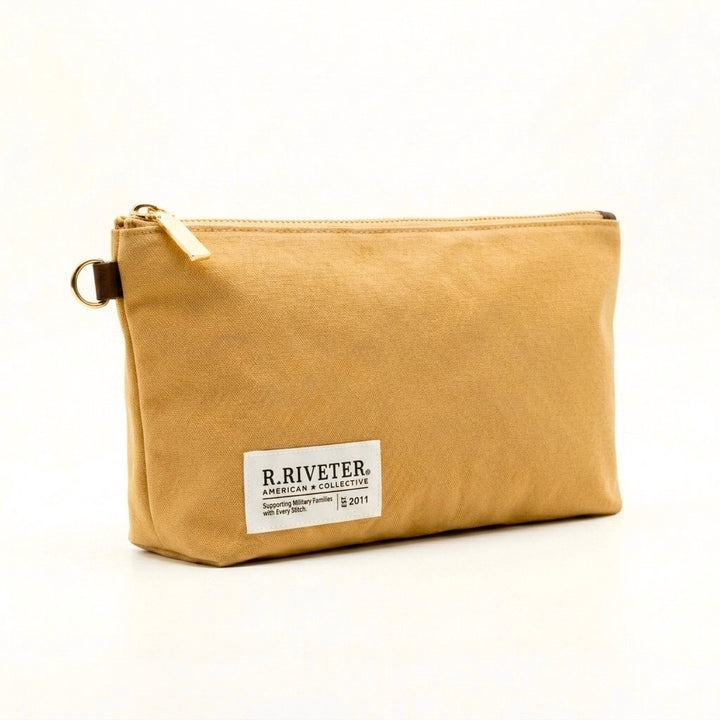 Lucy Large Zipper Pouch | Support the Troops Collection