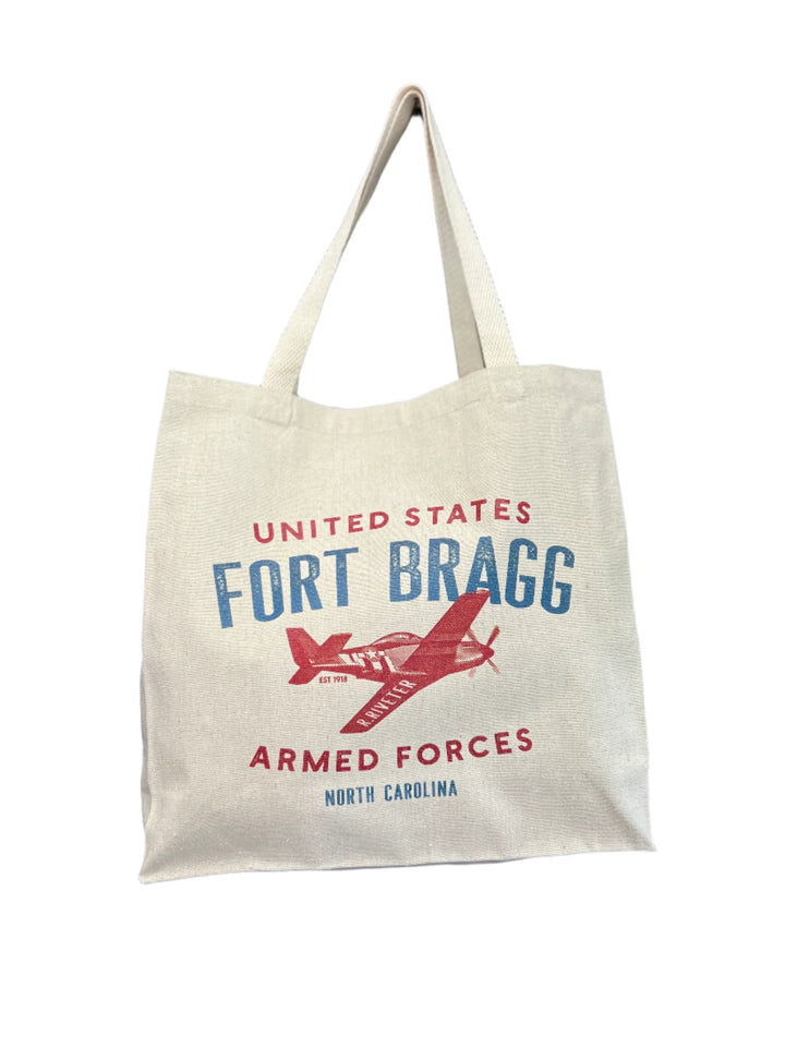 Fort Bragg Plane Shopper Tote