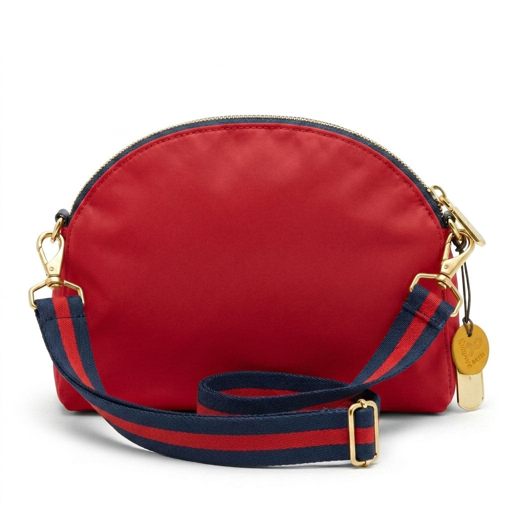 Hopper | USA 250 Red Nylon | Red & Navy Strap