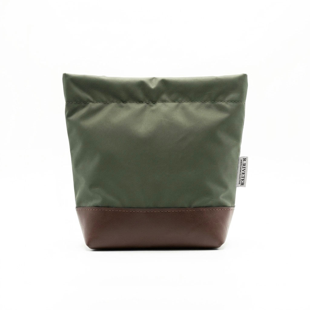 Betsy | USA 250 Fatigue Nylon + Brown Leather