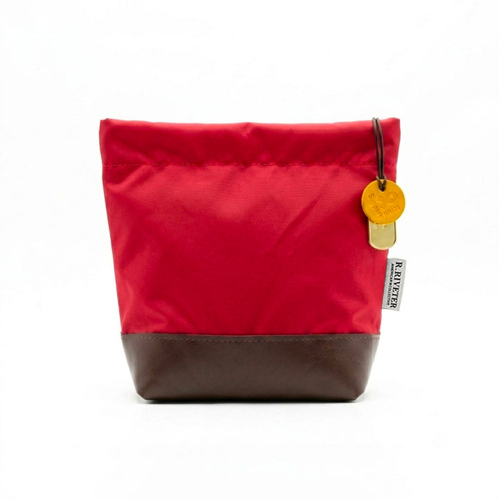 Betsy | USA 250 Red Nylon + Brown Leather
