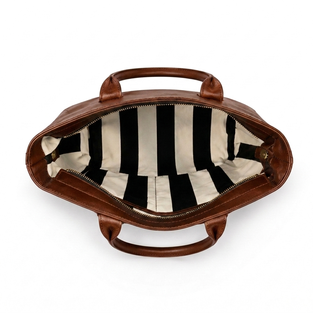 Eleanor Tote | Chocolate Leather