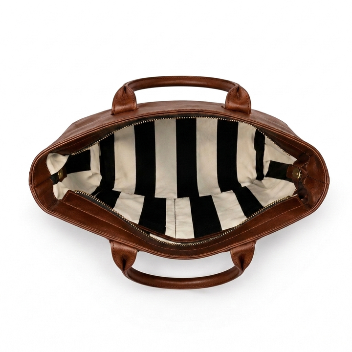 Eleanor Tote | Chocolate Leather