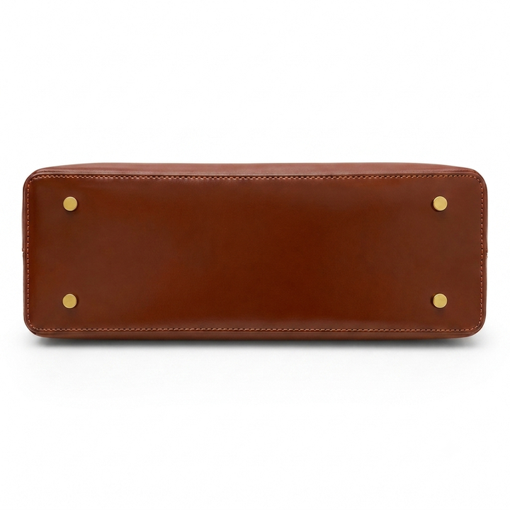 Eleanor Tote | Chocolate Leather