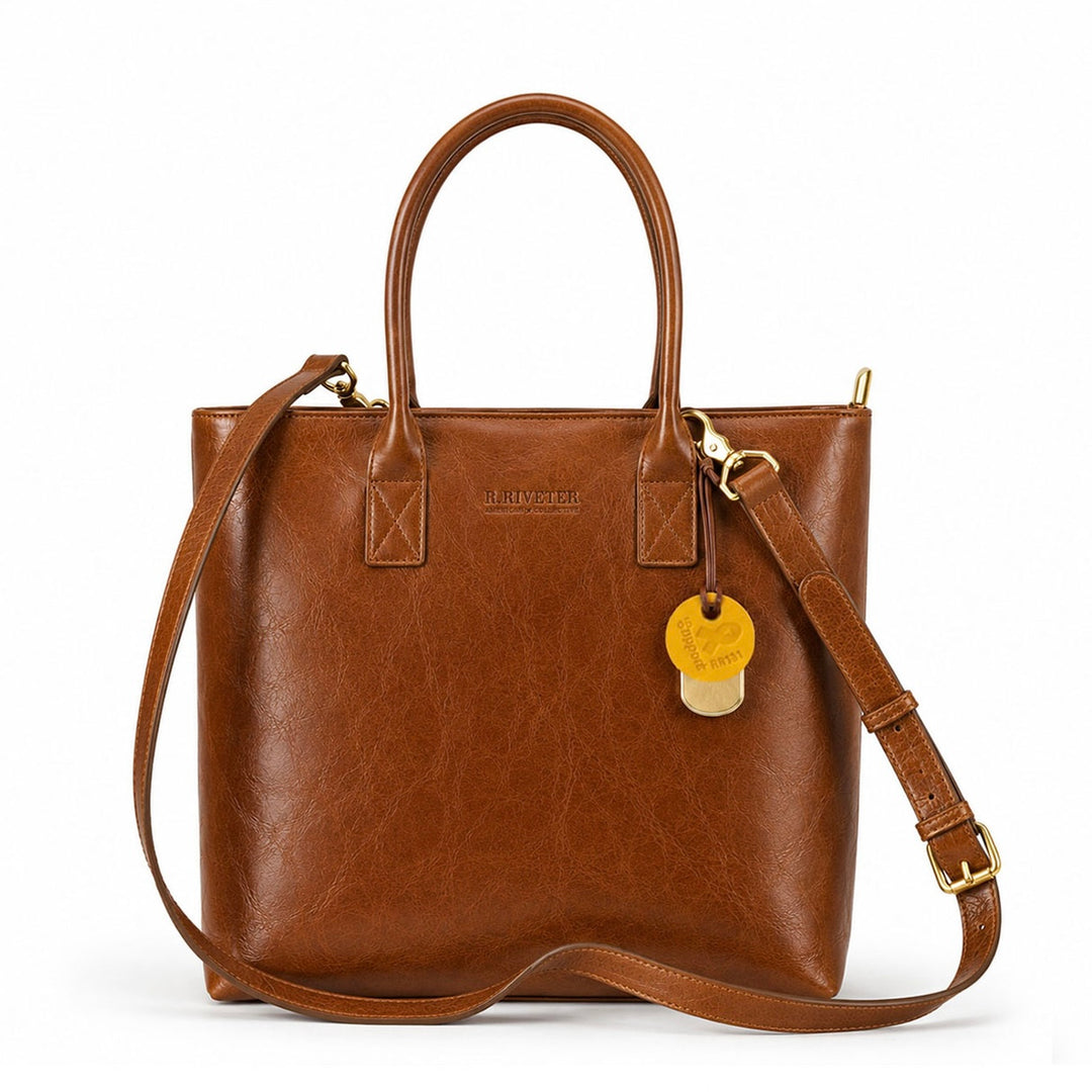 Eleanor Tote | Chocolate Leather