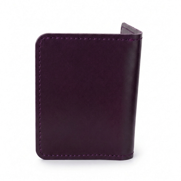 Lewis| Purple Heart Amethyst Leather