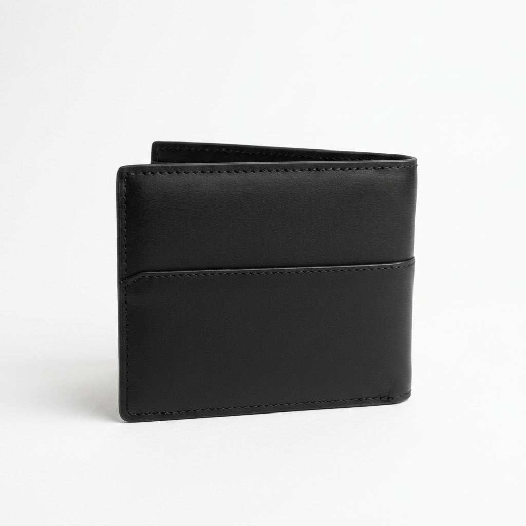 Dakota Bifold Wallet | Black Leather