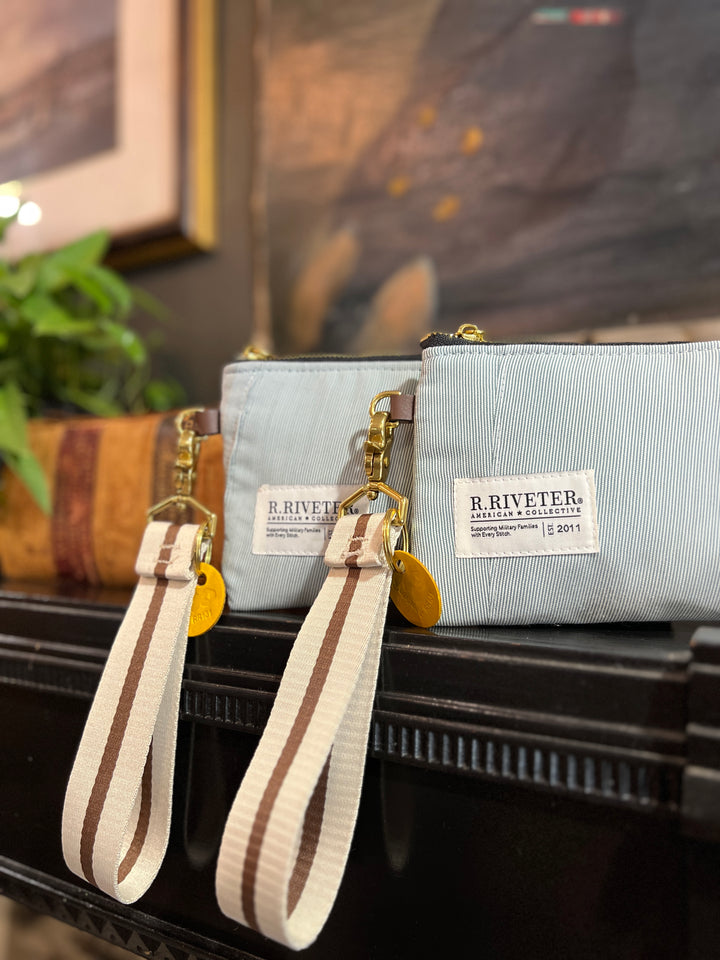 Large Zipper Pouch Wristlet | Women Marines Limited Edition
