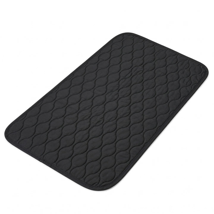 Changing Pad | Black Woobie Quilted