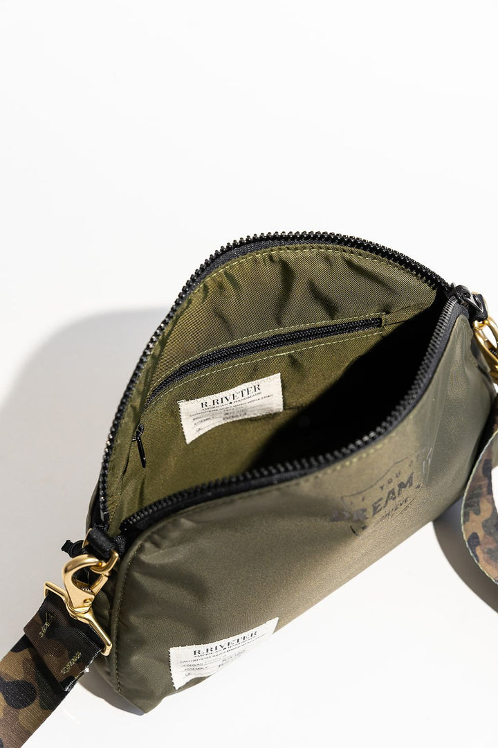 Hopper | Military Green Nylon