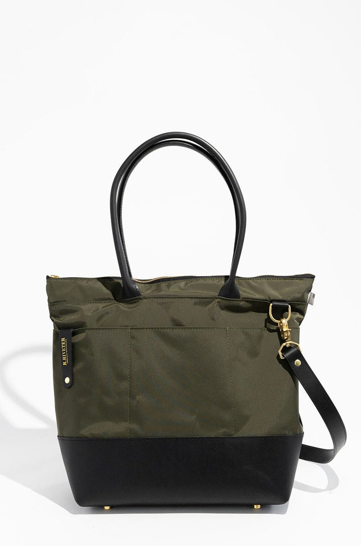 Williams | Fatigue Nylon + Black Leather