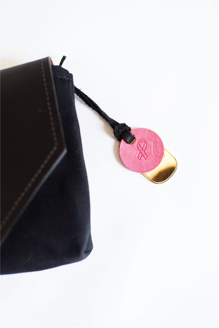 Pink Breast Cancer Support Tag + R.Riveter Dog Tag