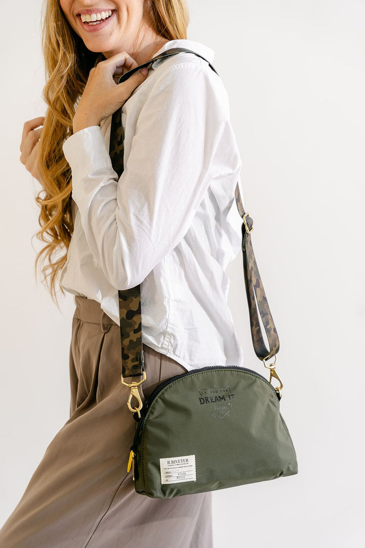 Hopper | Military Green Nylon