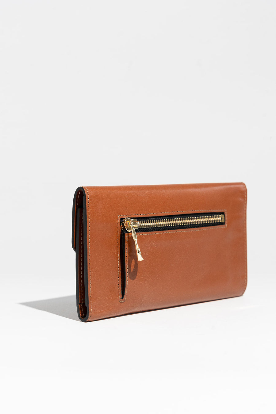 1869 Wallet Premium Tan Leather R. Riveter
