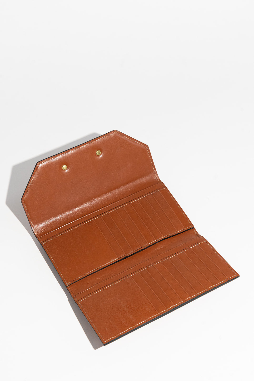 1869 Wallet Premium Tan Leather R. Riveter