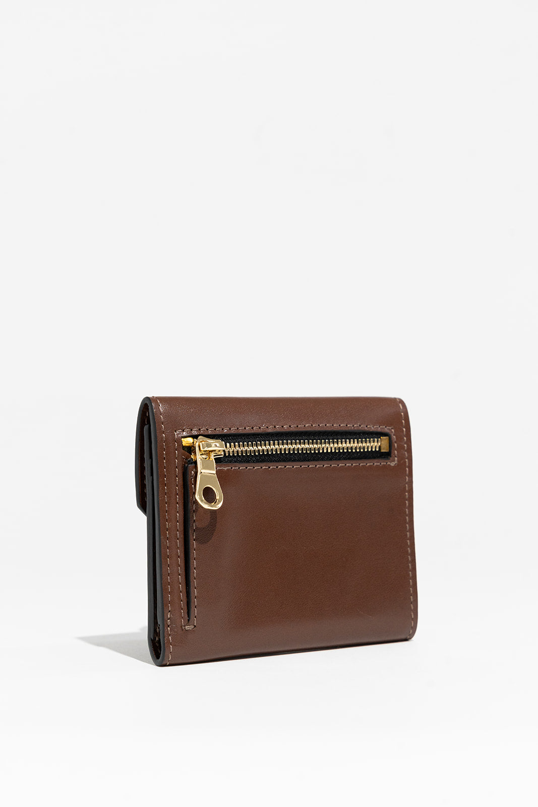 1964 Mini Wallet | Premium Brown Leather