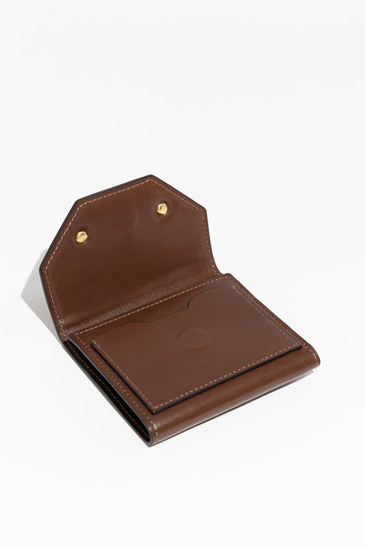 1964 Mini Wallet | Premium Brown Leather