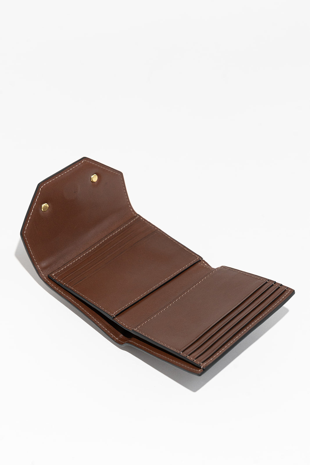 1964 Mini Wallet | Premium Brown Leather