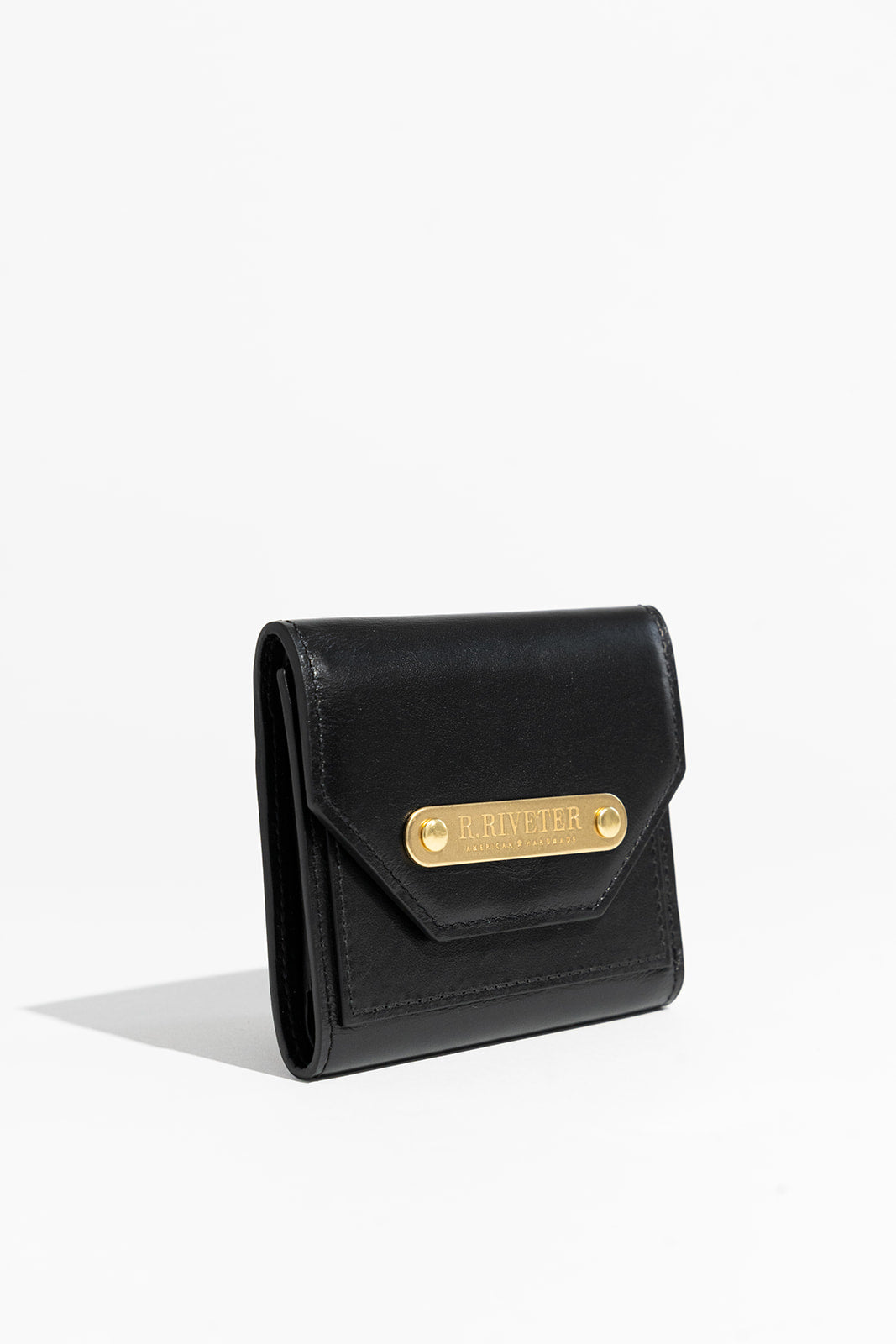 1964 Mini Wallet | Premium Black Leather