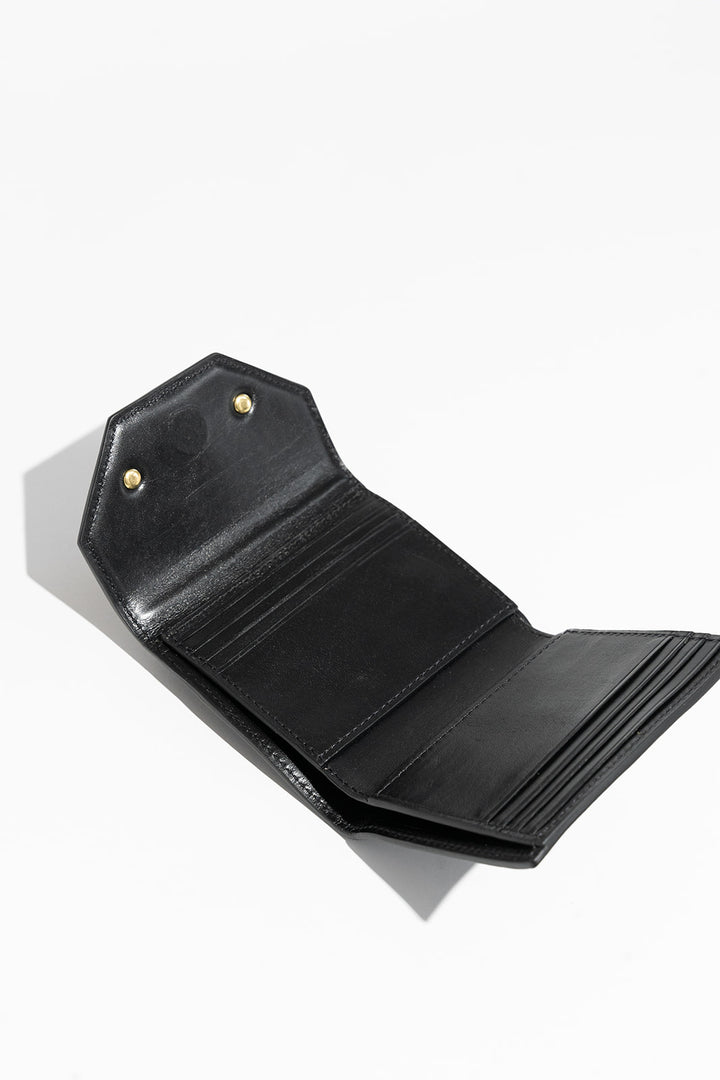 1964 Mini Wallet | Premium Black Leather